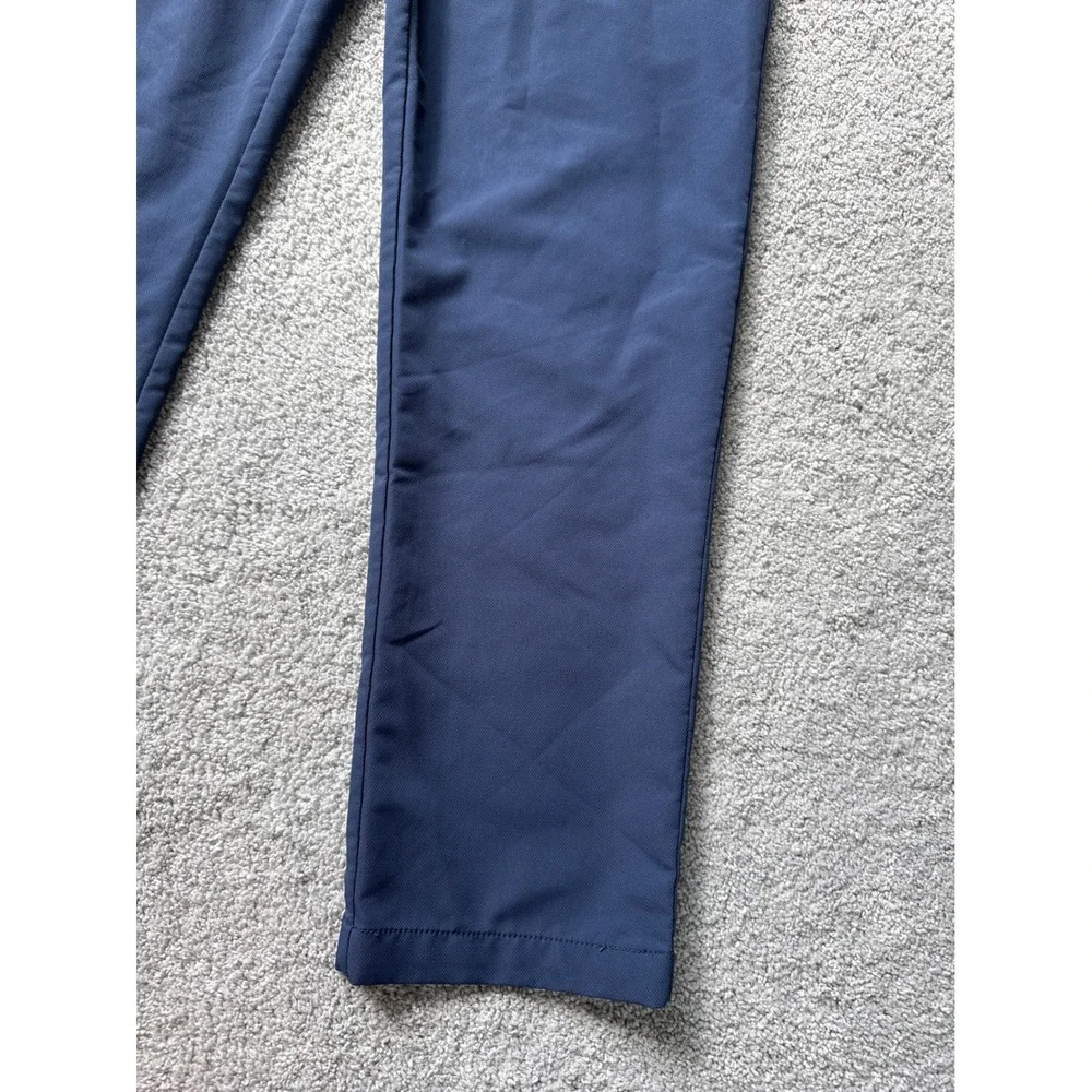 Banana Republic Mens Navy Blue Performance Chino Pants 34x32 Slim Fit